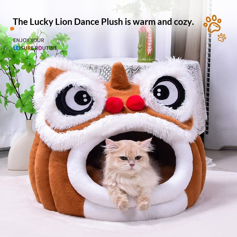 Luxury Plush Shark Pet Bed