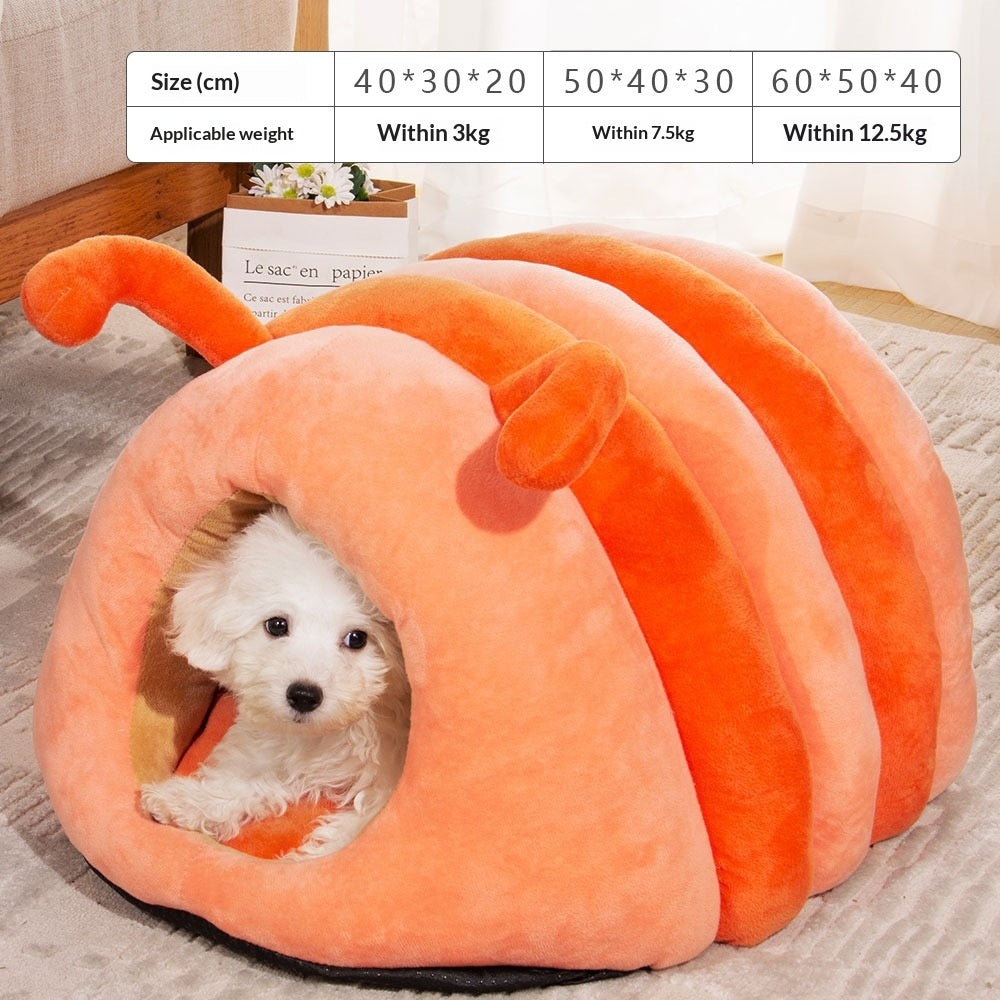 Luxury Plush Shark Pet Bed